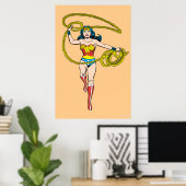 Wonder Woman Lasso over hoofd Poster (Thuiskantoor)