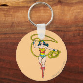 Wonder Woman Lasso over hoofd Sleutelhanger (Voorkant)