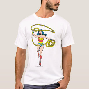 Wonder Woman Lasso over hoofd T-shirt