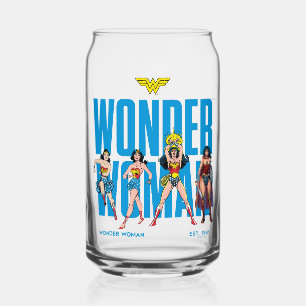 Wonder Woman Legends Forever Grafisch Blikvorm Glas