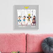 Wonder Woman Legends Forever Graphic Canvas Afdruk (Insitu (Woonkamer))