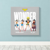 Wonder Woman Legends Forever Graphic Canvas Afdruk (Insitu (Houten vloer))