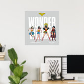 Wonder Woman Legends Forever Graphic Poster (Thuiskantoor)