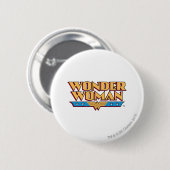 Wonder Woman Logo 2 Ronde Button 5,7 Cm (Voorkant /achterkant)