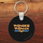 Wonder Woman Logo 2 Sleutelhanger (Voorkant)