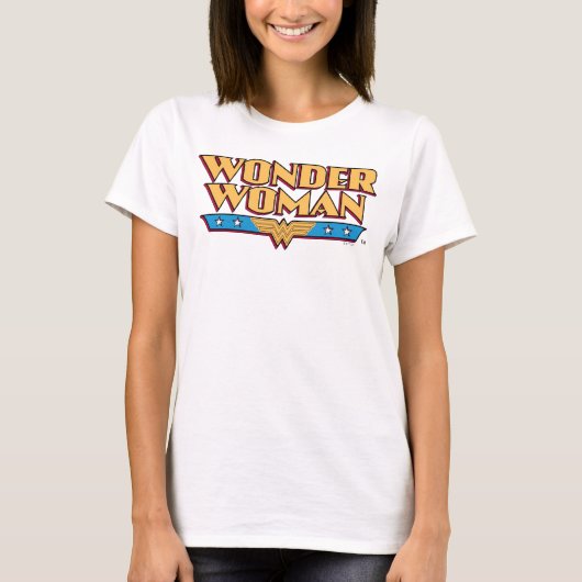 Wonder Woman Logo 2 T-shirt (Voorkant)