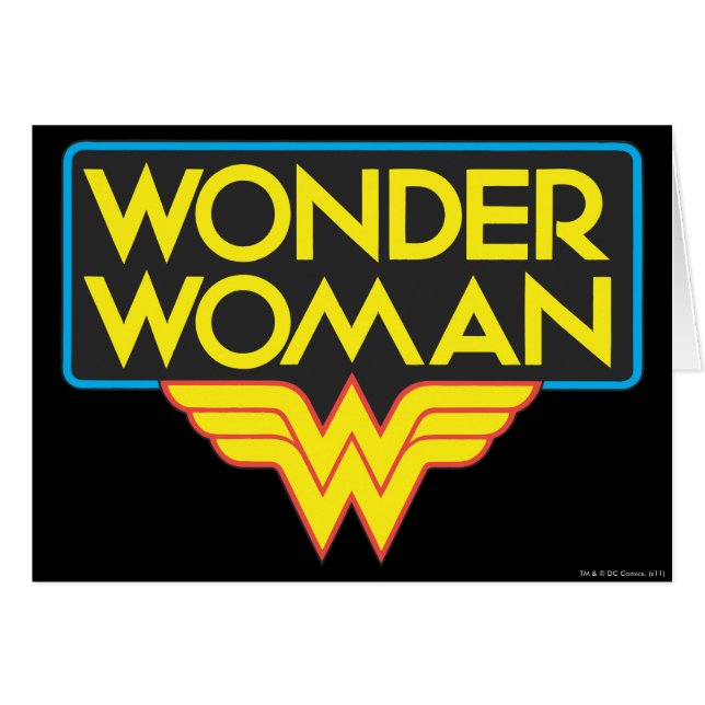 Wonder Woman Logo 3 (Voorkant Horizontaal)