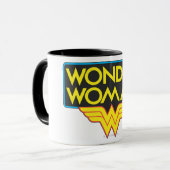 Wonder Woman Logo 3 Mok (Voorkant links)