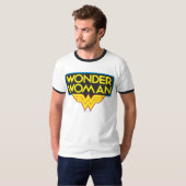 Wonder Woman Logo 3 T-shirt (Voorkant volledig)