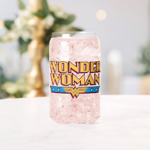 Wonder Woman Logo Blikvorm Glas