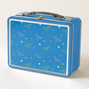 Wonder Woman-logo en sterren blauw patroon