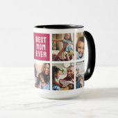 Wonder Woman Logo | Mam Fotocollage Mok (Voorkant rechts)