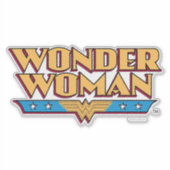 Wonder Woman Logo Sticker (Voorkant)