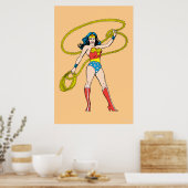 Wonder Woman met Lasso Poster (Keuken)