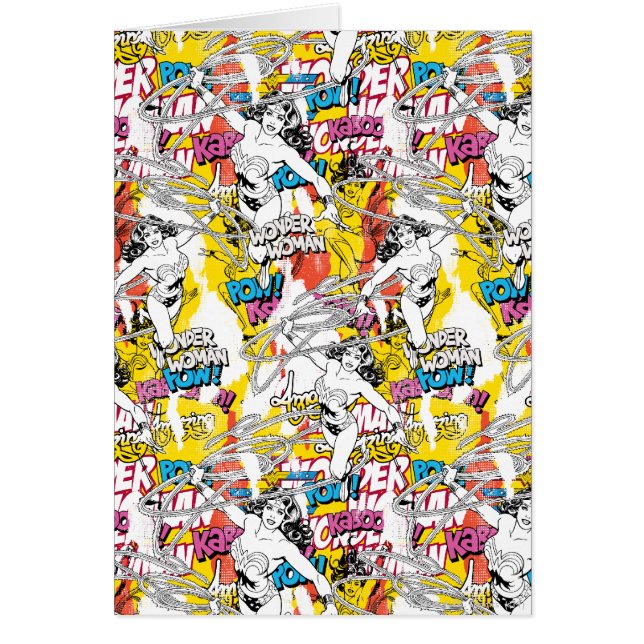 Wonder Woman Neon Pattern (Voorkant)