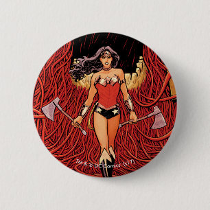 Wonder Woman New 52 Comic Hoesje #23 Ronde Button 5,7 Cm