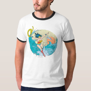 Wonder Woman Ocean Sky T-shirt