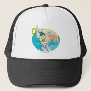 Wonder Woman Ocean Sky Trucker Pet