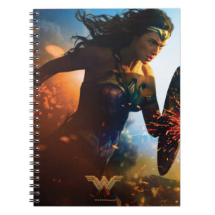 Wonder Woman op slagveld Notitieboek