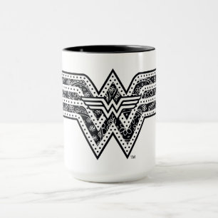 Wonder Woman Paisley Logo Mok