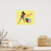 Wonder Woman & PB Poster (Keuken)
