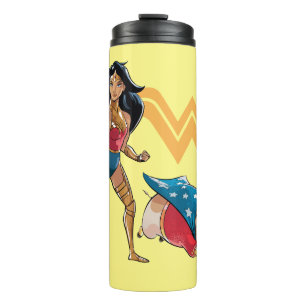 Wonder Woman & PB Thermosbeker