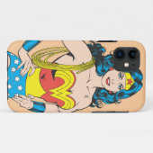 Wonder Woman |  Pose met Lasso Case-Mate iPhone Case (Achterkant (horizontaal))