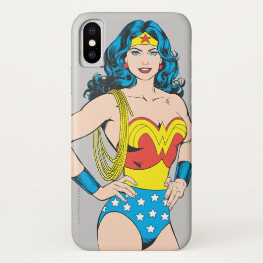 Wonder Woman |  Pose met Lasso Case-Mate iPhone Case (Achterkant)