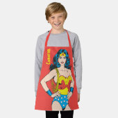 Wonder Woman |  Pose met Lasso Schort (Gedragen)