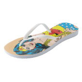 Wonder Woman | Pose met Lasso Teenslippers (Schuin)