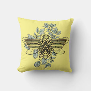 Wonder Woman Queen Bee Logo Kussen