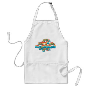 Wonder Woman Rainbow Clouds Patroon Standaard Schort