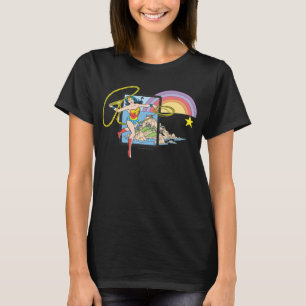 Wonder Woman Rainbow T-shirt