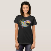 Wonder Woman Rainbow T-shirt (Voorkant volledig)