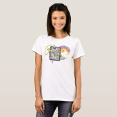 Wonder Woman Rainbow T-shirt (Voorkant volledig)
