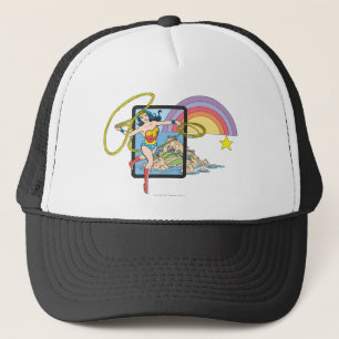 Wonder Woman Rainbow Trucker Pet