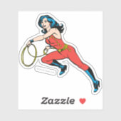 Wonder Woman Red Outfit Sticker (Vel)