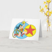 Wonder Woman Red Star Kaart (Gele Bloem)