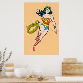 Wonder Woman Run Poster (Keuken)