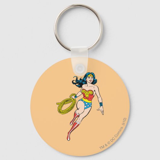 Wonder Woman Run Sleutelhanger (Voorkant)