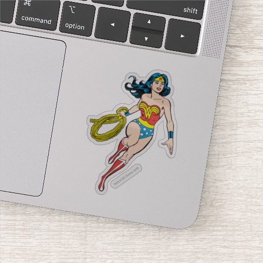 Wonder Woman Run Sticker (Detail)