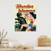 Wonder Woman Runaway Time Express Poster (Keuken)