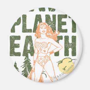 Wonder Woman Save Planet Earth Magneet