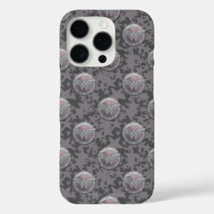 Wonder Woman Shield Pattern iPhone 16 Pro Hoesje