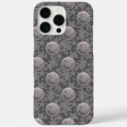Wonder Woman Shield Pattern Case-Mate iPhone Case (Achterkant)