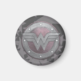 Wonder Woman Shield Pattern Magneet