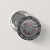 Wonder Woman Shield Pattern Ronde Button 3,2 Cm (Voorkant /achterkant)