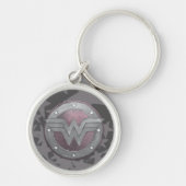 Wonder Woman Shield Pattern Sleutelhanger (Voorkant)