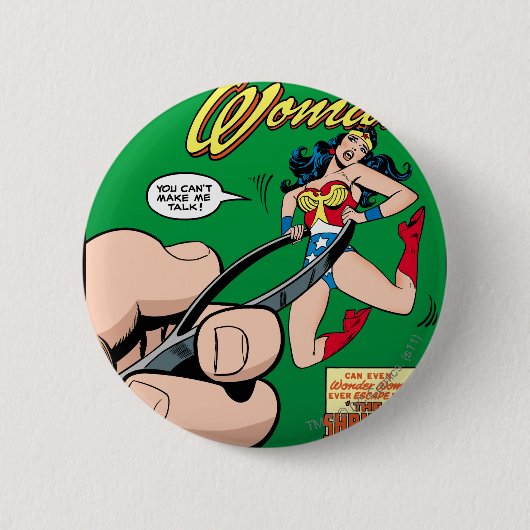 Wonder Woman Shrinking Formule Ronde Button 5,7 Cm (Voorkant)