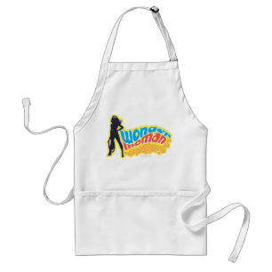 Wonder Woman Silhouette Standaard Schort